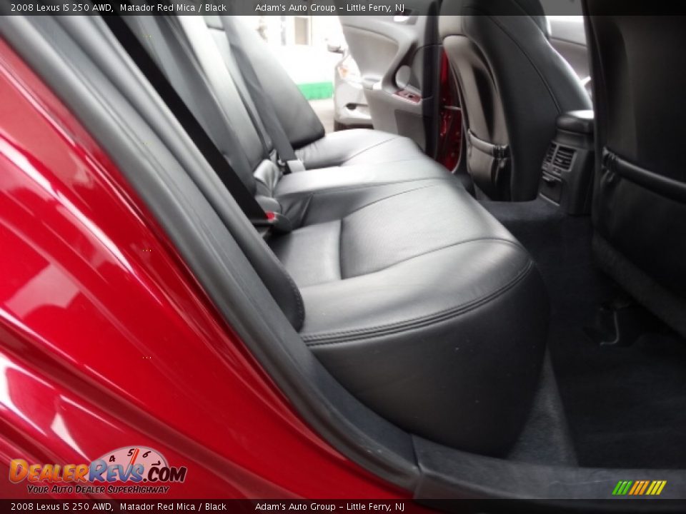 2008 Lexus IS 250 AWD Matador Red Mica / Black Photo #22