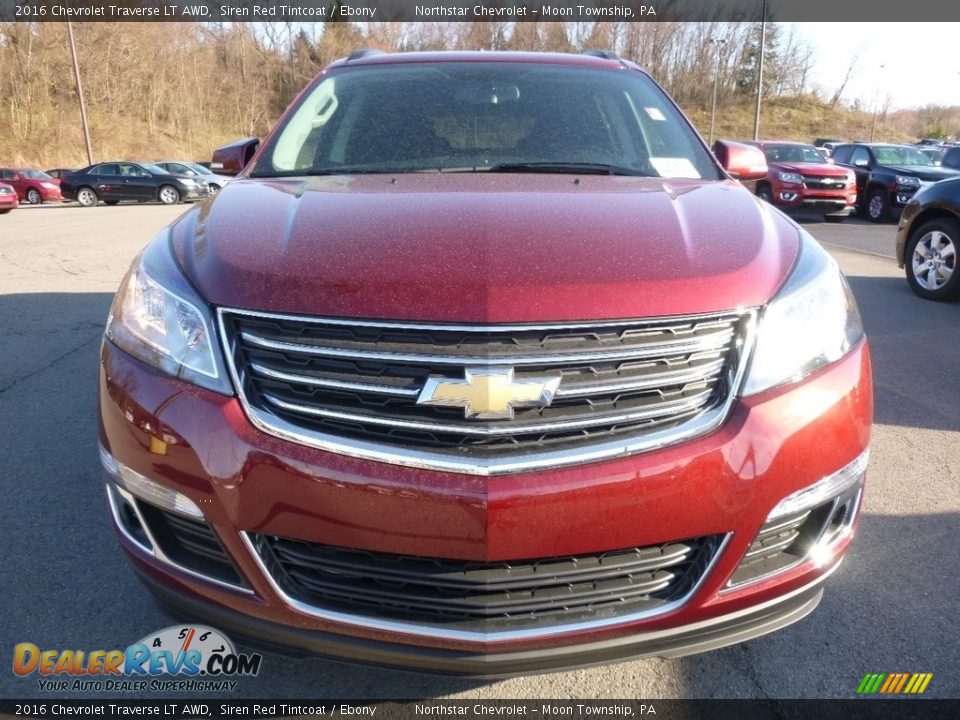 2016 Chevrolet Traverse LT AWD Siren Red Tintcoat / Ebony Photo #2