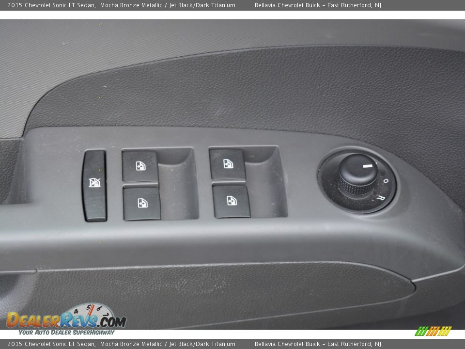 2015 Chevrolet Sonic LT Sedan Mocha Bronze Metallic / Jet Black/Dark Titanium Photo #7