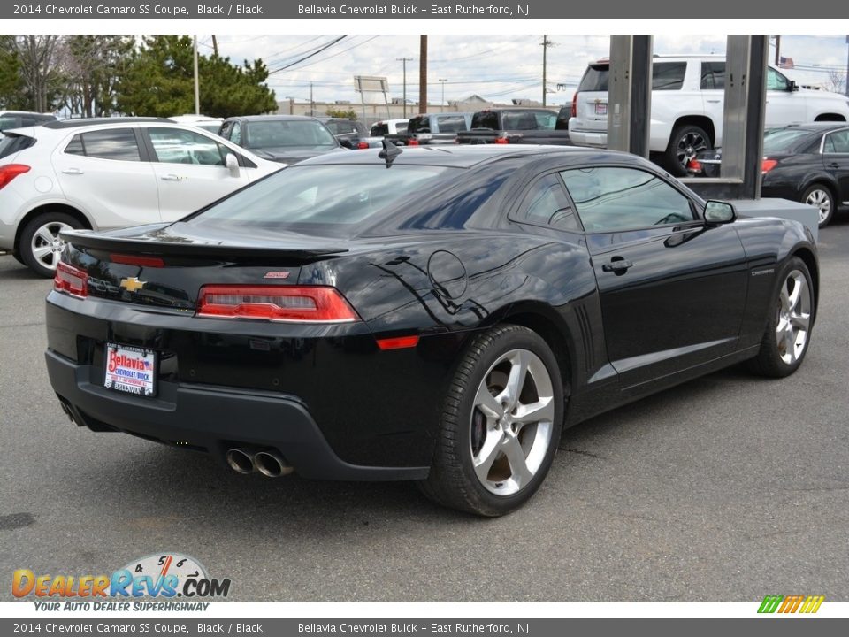 2014 Chevrolet Camaro SS Coupe Black / Black Photo #4