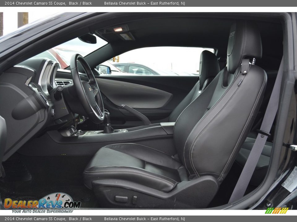 2014 Chevrolet Camaro SS Coupe Black / Black Photo #7