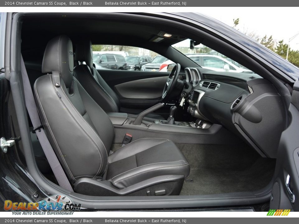 2014 Chevrolet Camaro SS Coupe Black / Black Photo #8