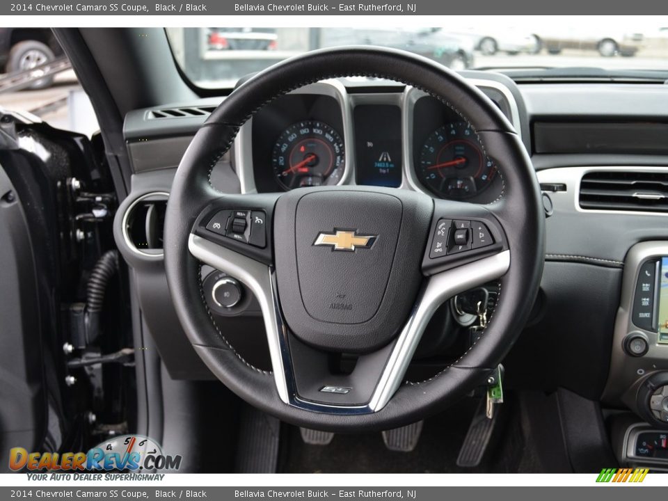 2014 Chevrolet Camaro SS Coupe Black / Black Photo #13