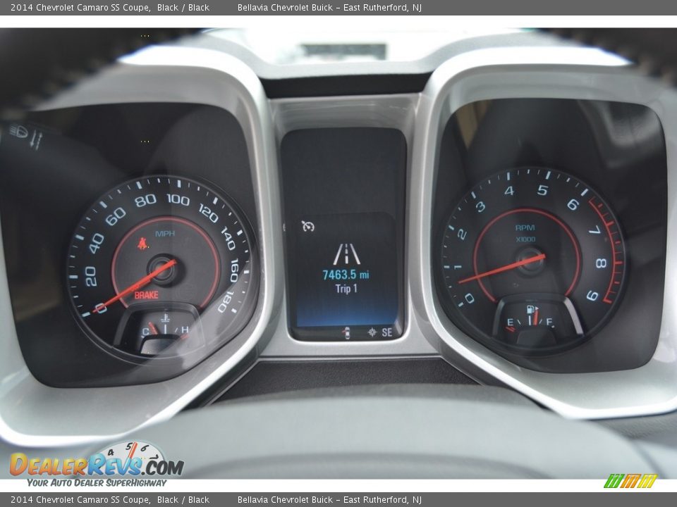 2014 Chevrolet Camaro SS Coupe Black / Black Photo #16