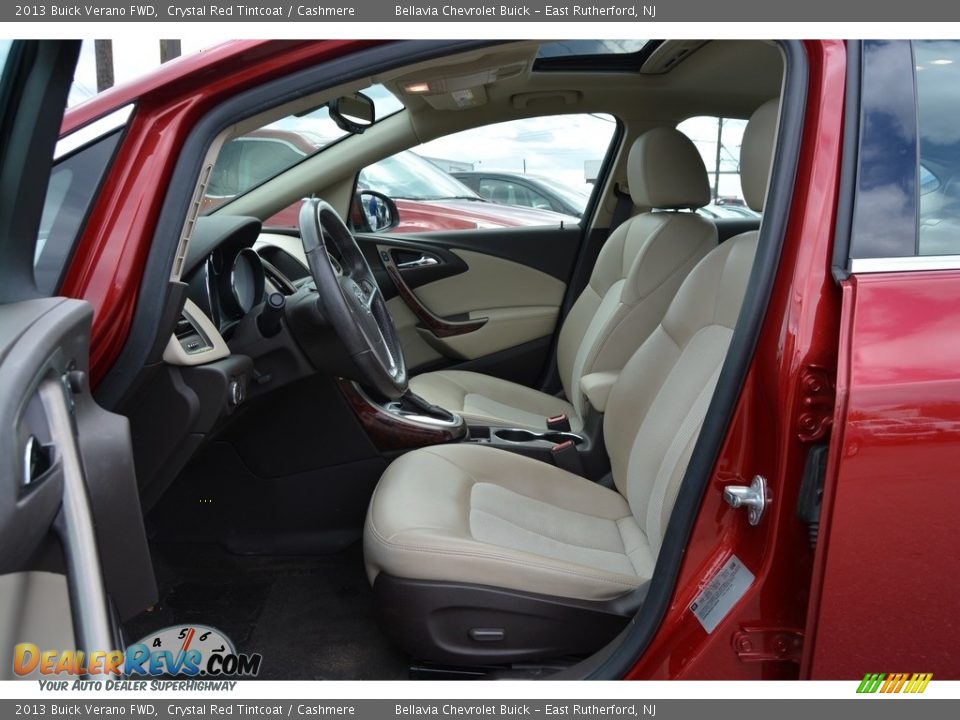2013 Buick Verano FWD Crystal Red Tintcoat / Cashmere Photo #9