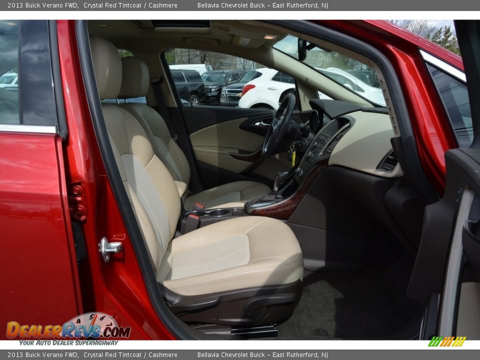 2013 Buick Verano FWD Crystal Red Tintcoat / Cashmere Photo #10