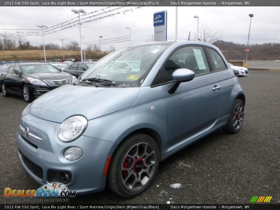 Front 3/4 View of 2013 Fiat 500 Sport Photo #16