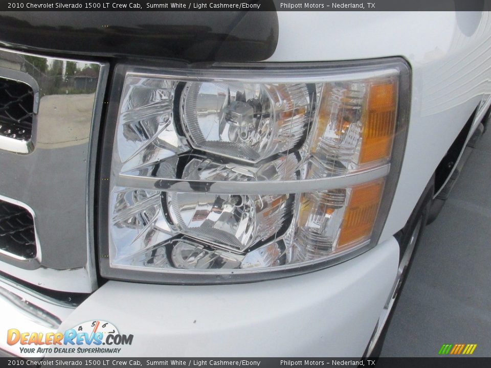2010 Chevrolet Silverado 1500 LT Crew Cab Summit White / Light Cashmere/Ebony Photo #6
