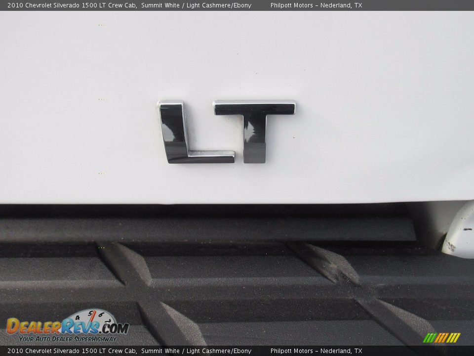 2010 Chevrolet Silverado 1500 LT Crew Cab Summit White / Light Cashmere/Ebony Photo #15