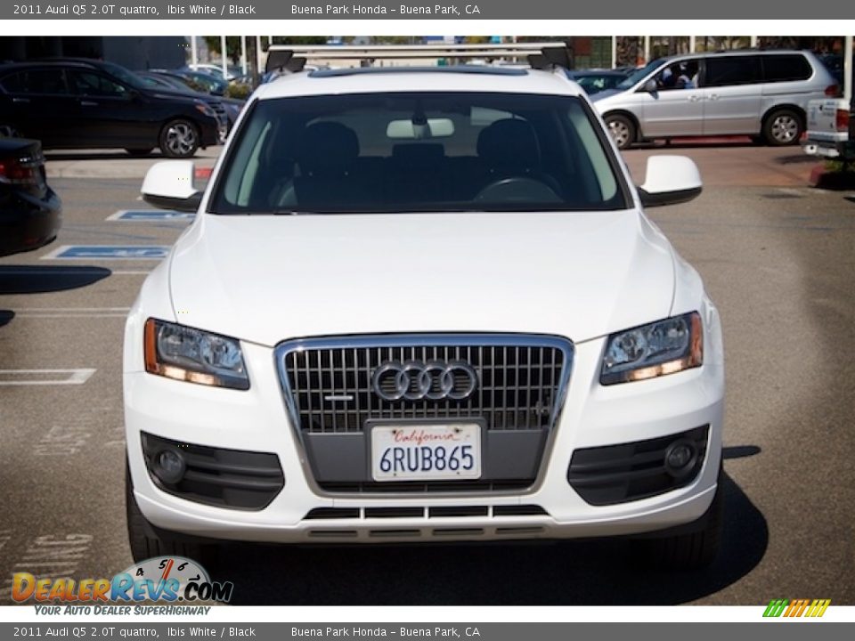 2011 Audi Q5 2.0T quattro Ibis White / Black Photo #7