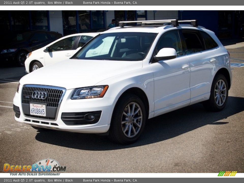 2011 Audi Q5 2.0T quattro Ibis White / Black Photo #8