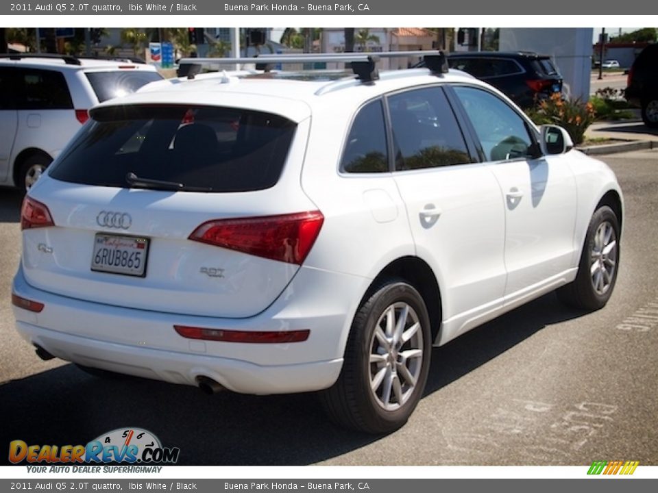 2011 Audi Q5 2.0T quattro Ibis White / Black Photo #11