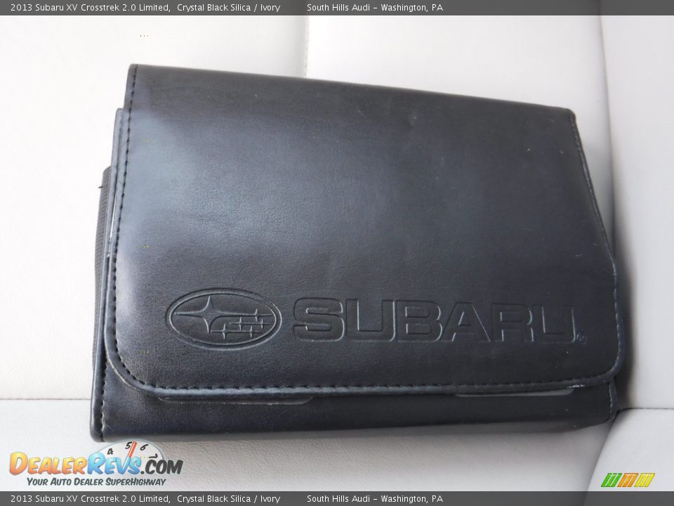2013 Subaru XV Crosstrek 2.0 Limited Crystal Black Silica / Ivory Photo #35