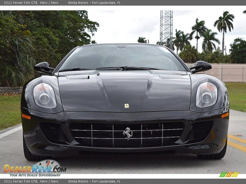 2011 Ferrari 599 GTB Nero / Nero Photo #4
