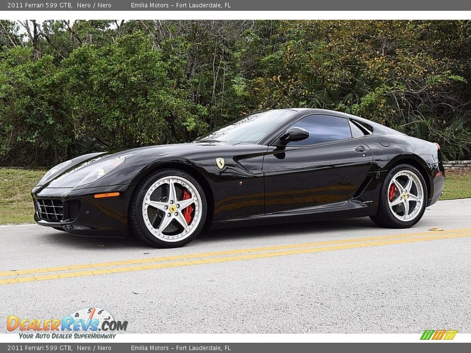 Nero 2011 Ferrari 599 GTB Photo #6