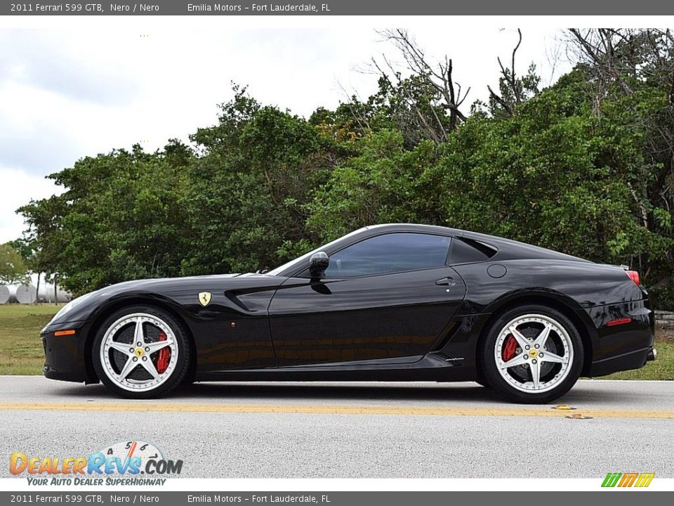 Nero 2011 Ferrari 599 GTB Photo #7