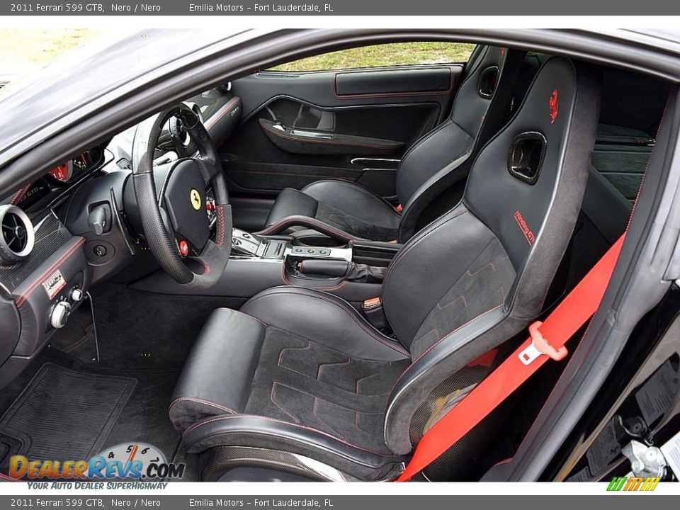 Front Seat of 2011 Ferrari 599 GTB Photo #22