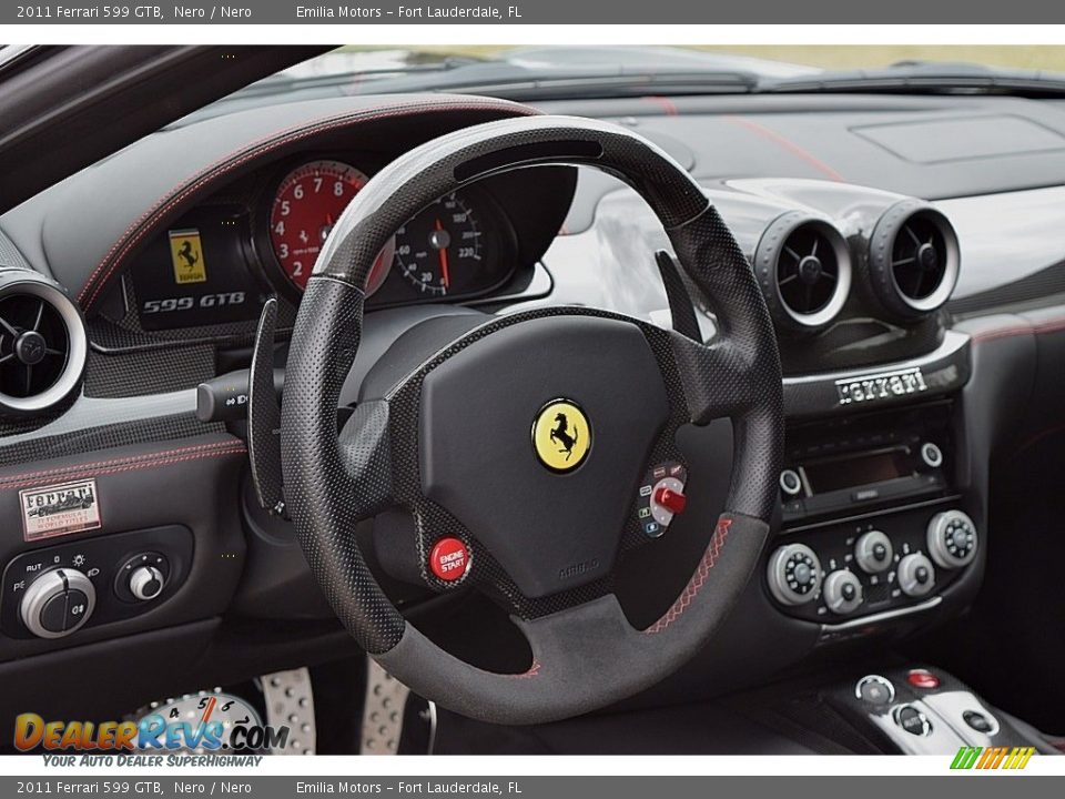 2011 Ferrari 599 GTB Steering Wheel Photo #24