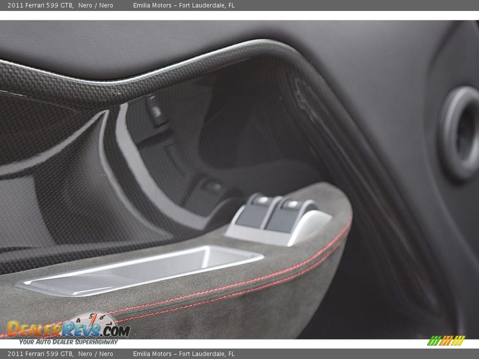 2011 Ferrari 599 GTB Nero / Nero Photo #27