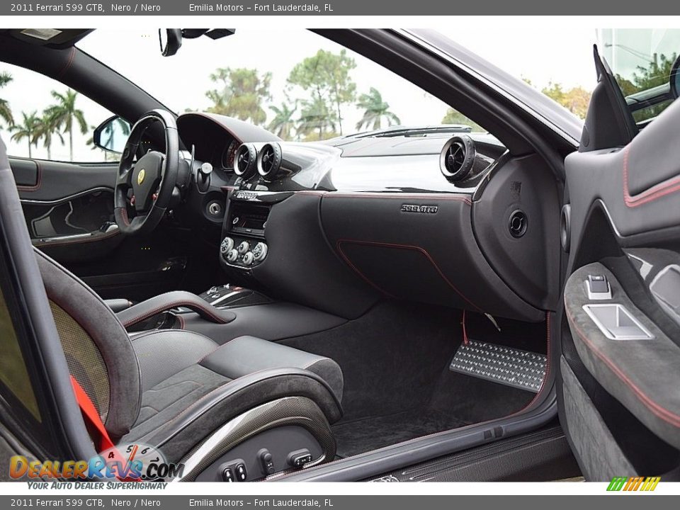 2011 Ferrari 599 GTB Nero / Nero Photo #35