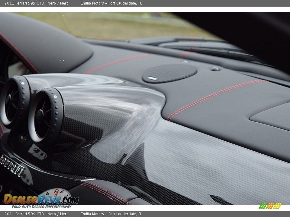 2011 Ferrari 599 GTB Nero / Nero Photo #38