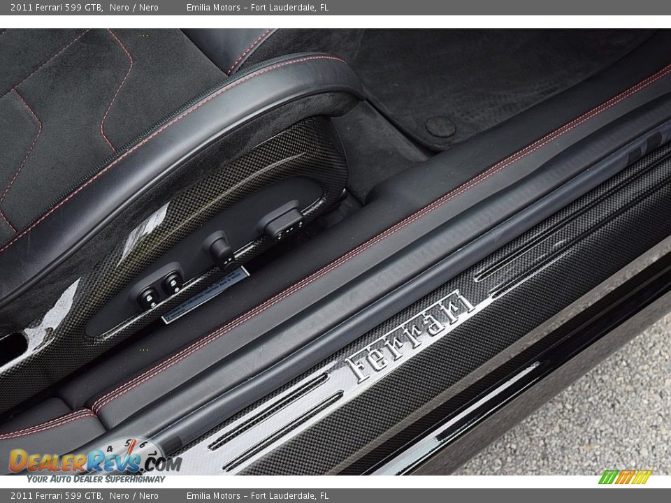 2011 Ferrari 599 GTB Nero / Nero Photo #41