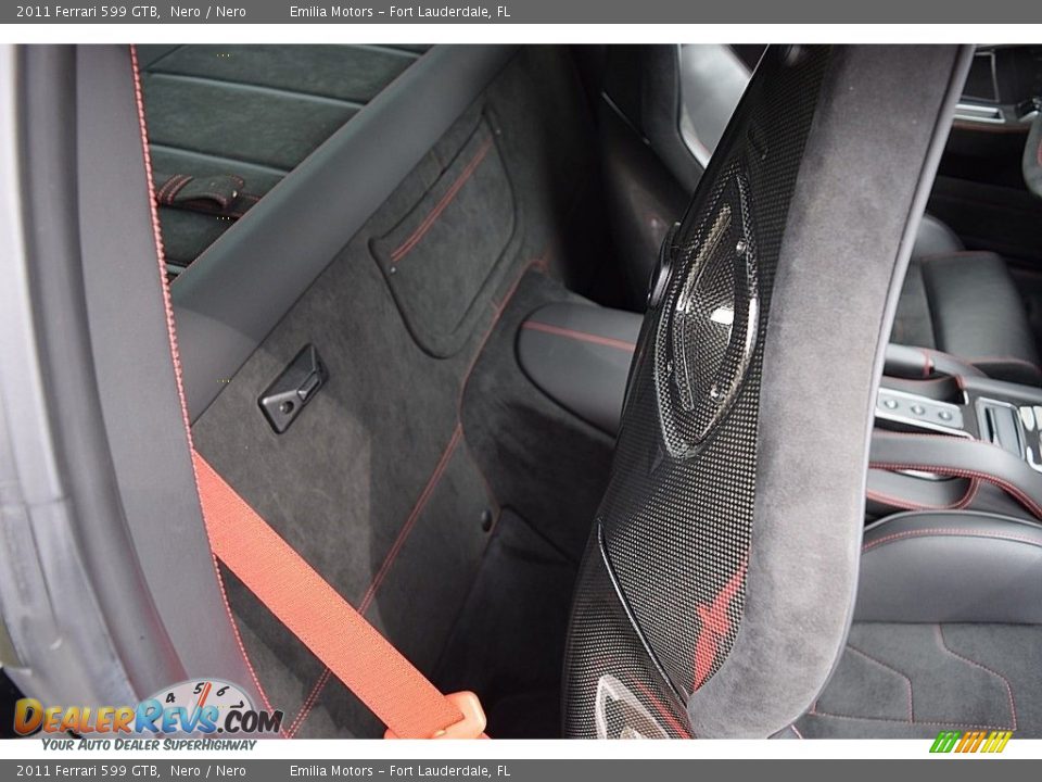 2011 Ferrari 599 GTB Nero / Nero Photo #46