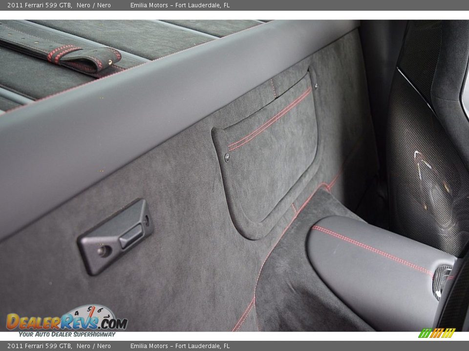 2011 Ferrari 599 GTB Nero / Nero Photo #49