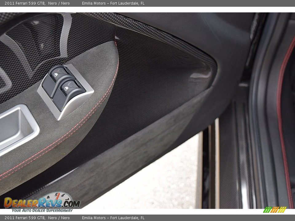 2011 Ferrari 599 GTB Nero / Nero Photo #51