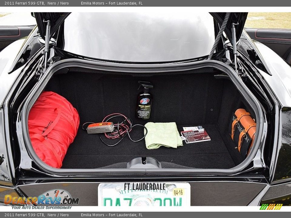 2011 Ferrari 599 GTB Nero / Nero Photo #54