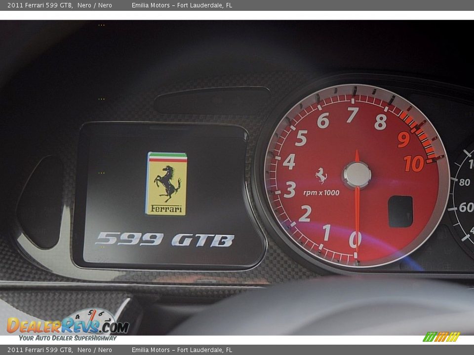 2011 Ferrari 599 GTB Gauges Photo #63