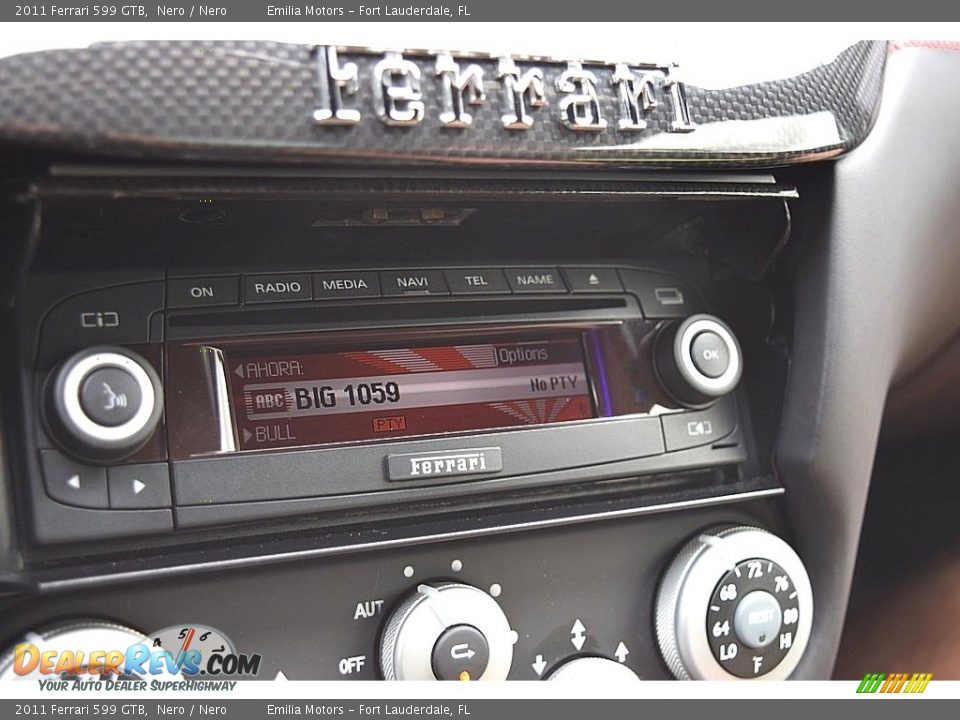Audio System of 2011 Ferrari 599 GTB Photo #67