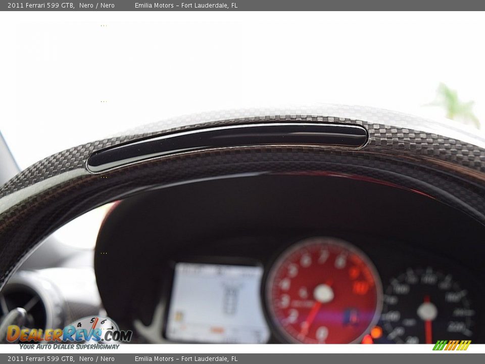 2011 Ferrari 599 GTB Nero / Nero Photo #74