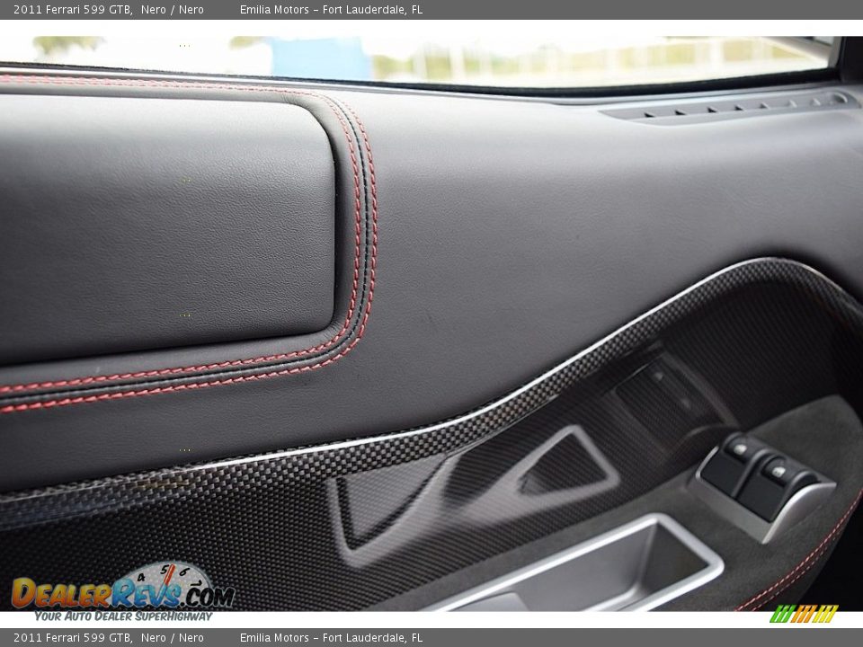 2011 Ferrari 599 GTB Nero / Nero Photo #75