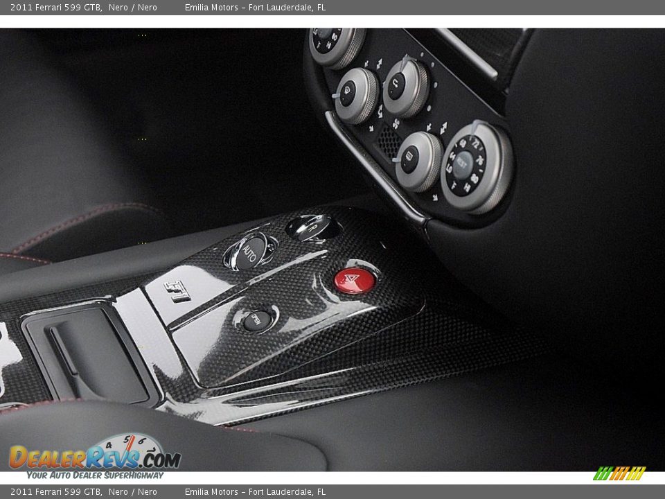 2011 Ferrari 599 GTB Nero / Nero Photo #78