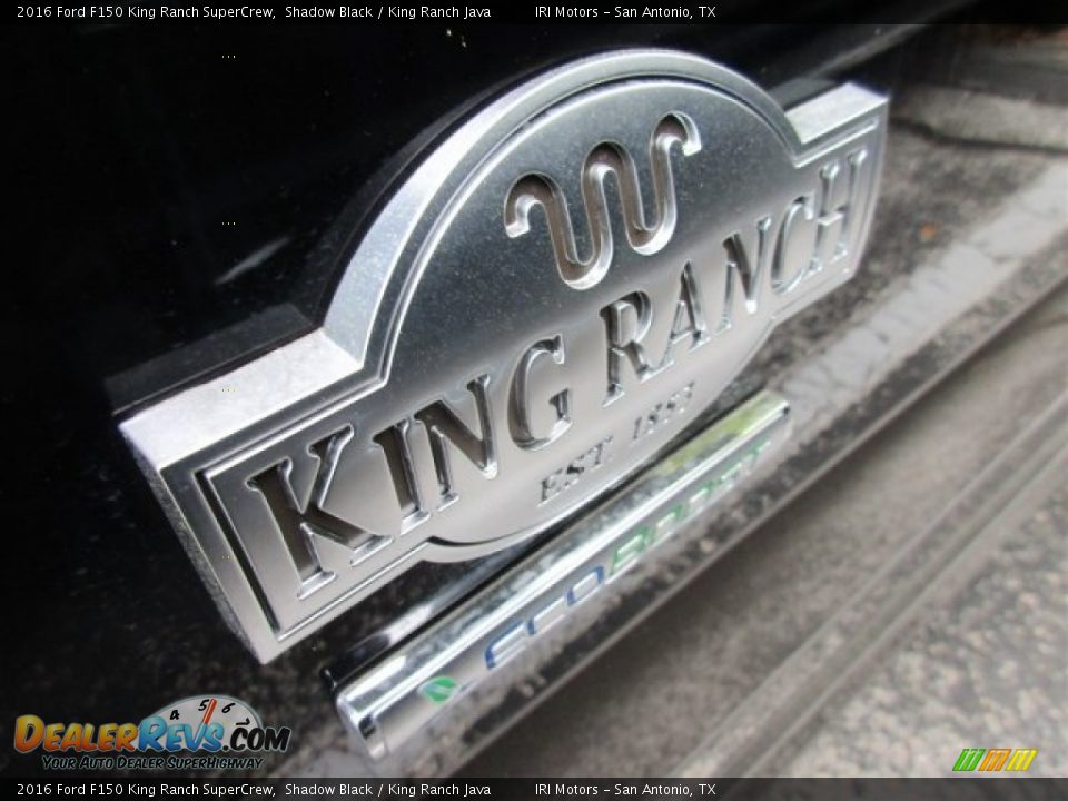 2016 Ford F150 King Ranch SuperCrew Shadow Black / King Ranch Java Photo #4