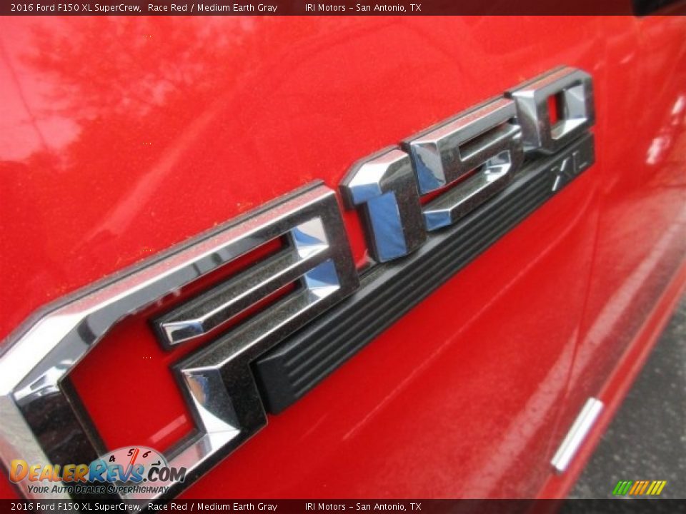 2016 Ford F150 XL SuperCrew Race Red / Medium Earth Gray Photo #3