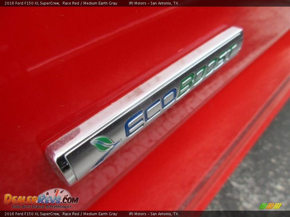 2016 Ford F150 XL SuperCrew Race Red / Medium Earth Gray Photo #4