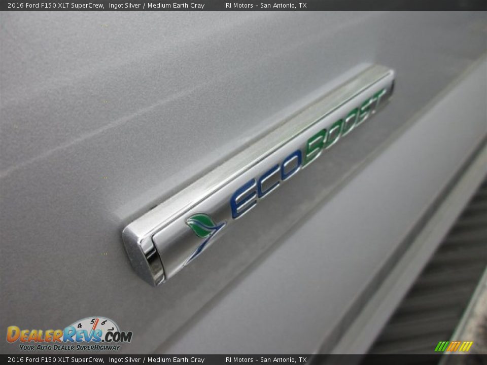 2016 Ford F150 XLT SuperCrew Ingot Silver / Medium Earth Gray Photo #4