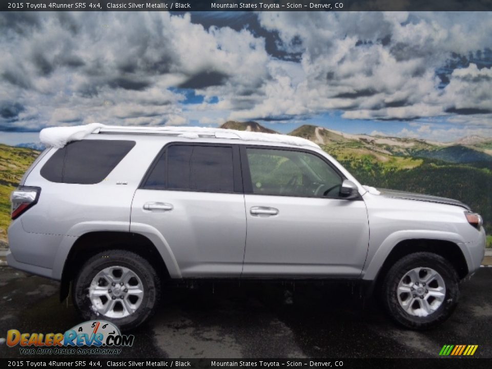 2015 Toyota 4Runner SR5 4x4 Classic Silver Metallic / Black Photo #1