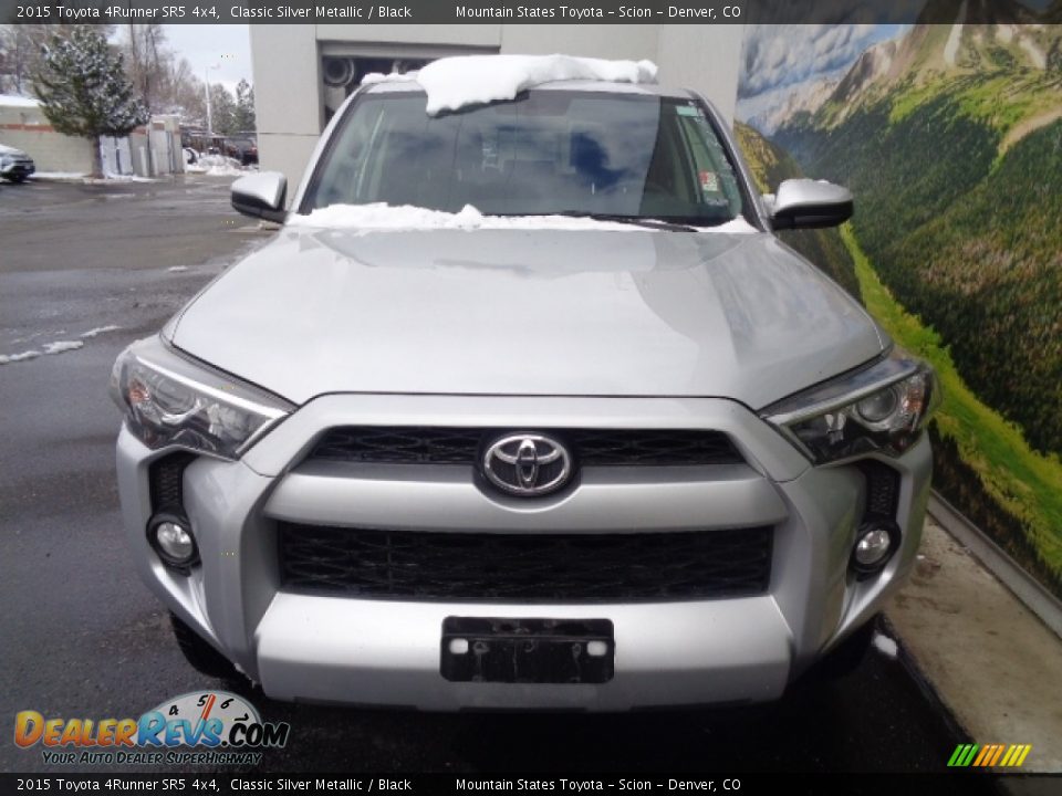 2015 Toyota 4Runner SR5 4x4 Classic Silver Metallic / Black Photo #3