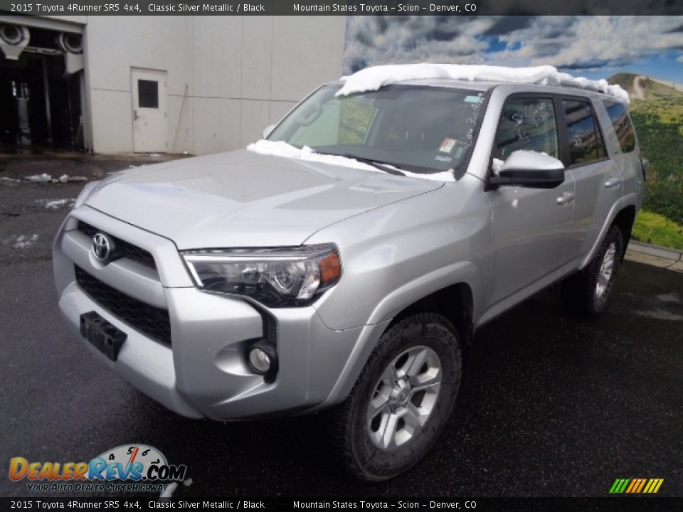 2015 Toyota 4Runner SR5 4x4 Classic Silver Metallic / Black Photo #4