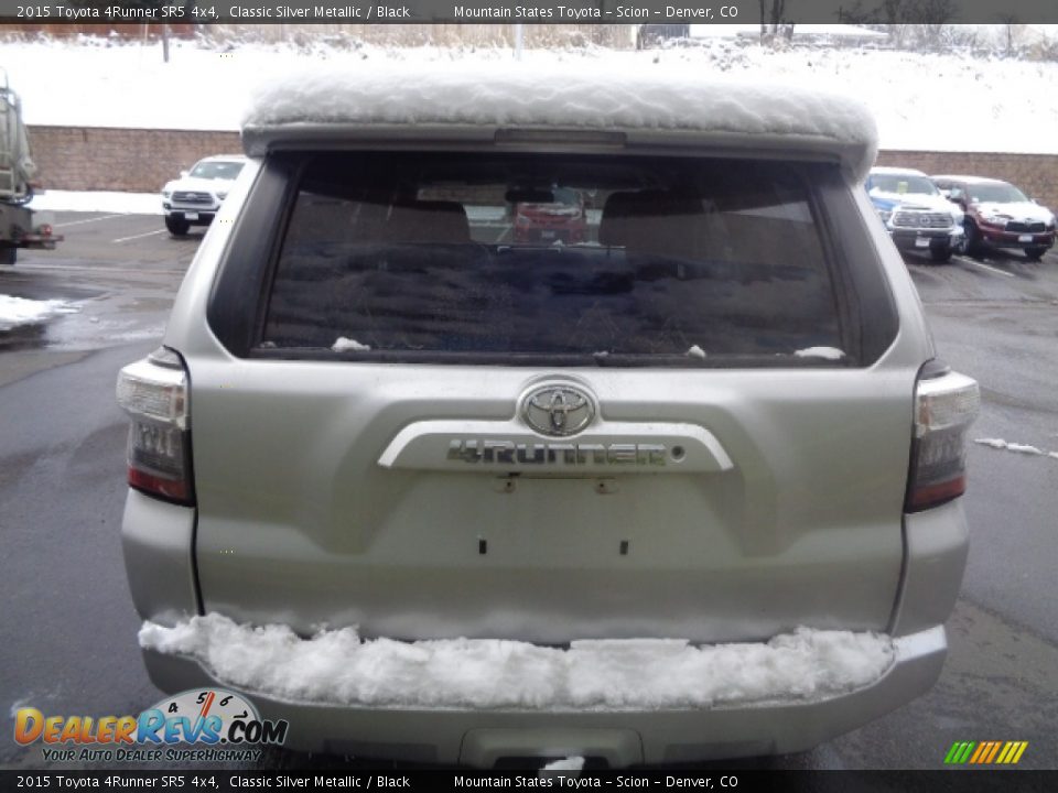 2015 Toyota 4Runner SR5 4x4 Classic Silver Metallic / Black Photo #7
