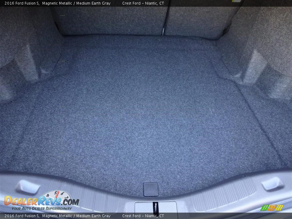 2016 Ford Fusion S Magnetic Metallic / Medium Earth Gray Photo #11