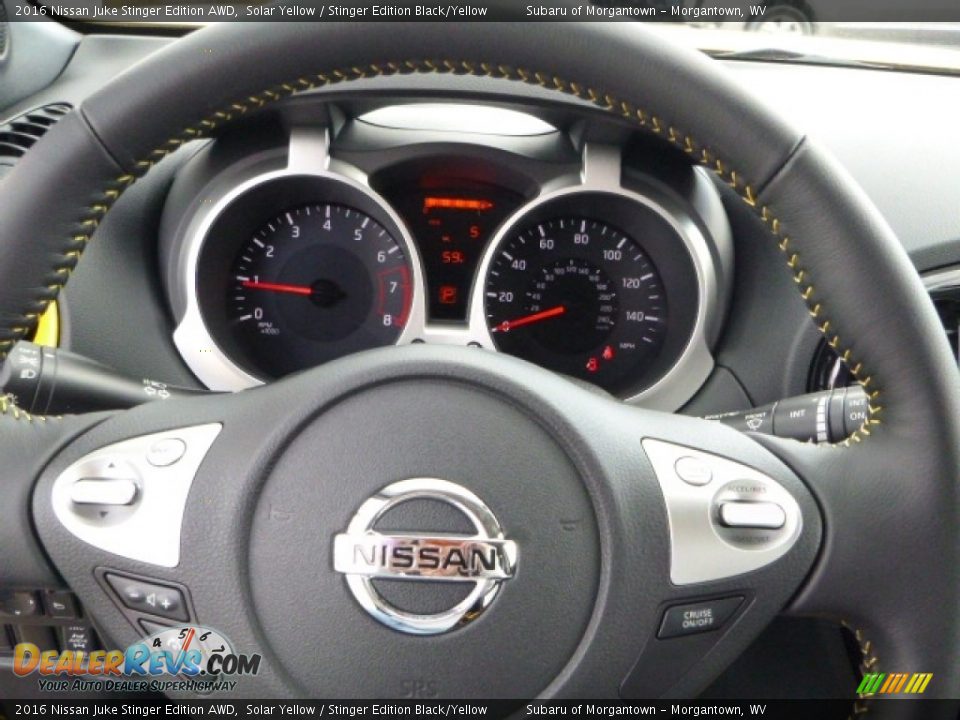 2016 Nissan Juke Stinger Edition AWD Steering Wheel Photo #19