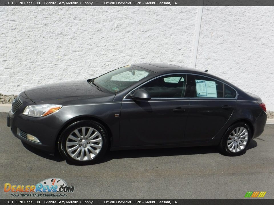 2011 Buick Regal CXL Granite Gray Metallic / Ebony Photo #2