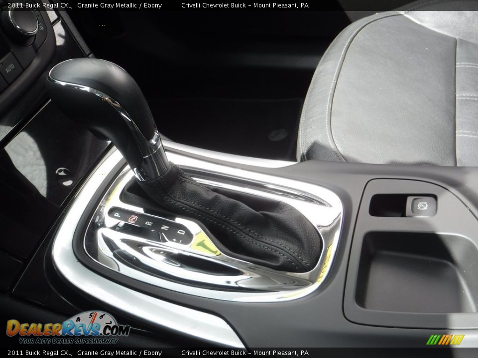 2011 Buick Regal CXL Granite Gray Metallic / Ebony Photo #17