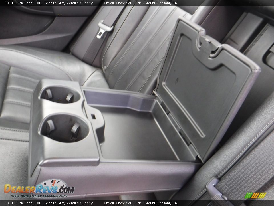 2011 Buick Regal CXL Granite Gray Metallic / Ebony Photo #27