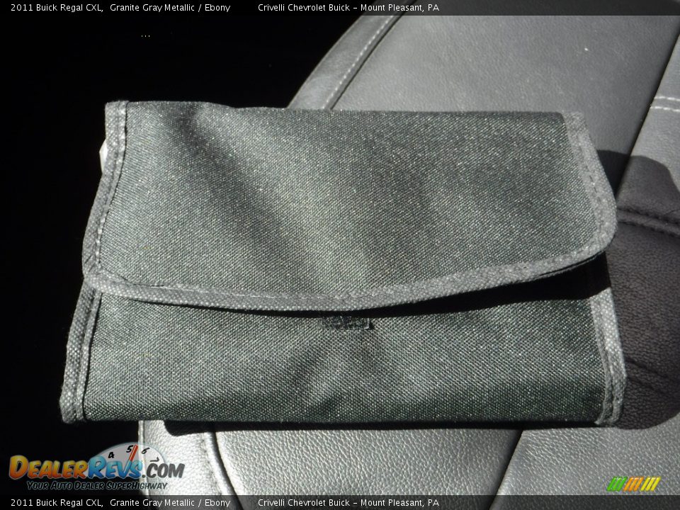 2011 Buick Regal CXL Granite Gray Metallic / Ebony Photo #32