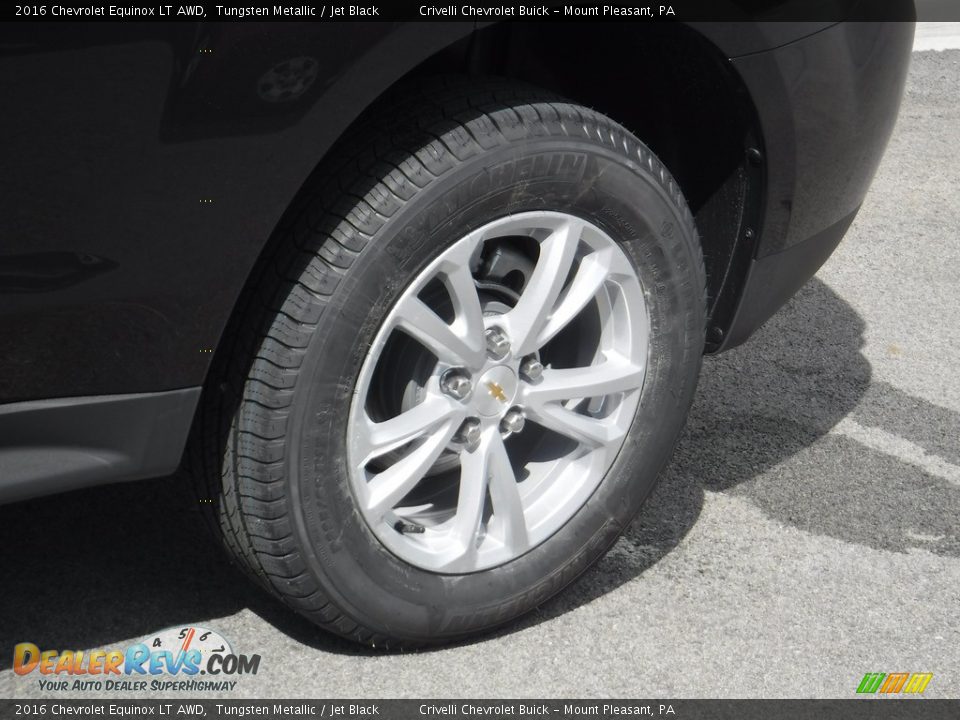 2016 Chevrolet Equinox LT AWD Tungsten Metallic / Jet Black Photo #3